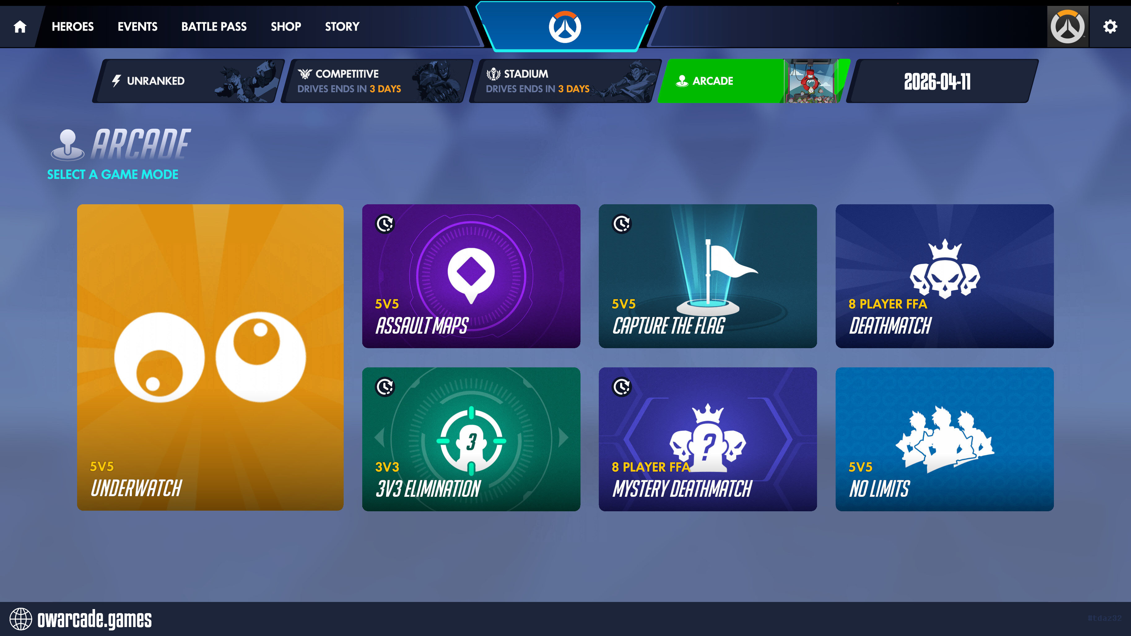 Arcade Games 2026-04-11