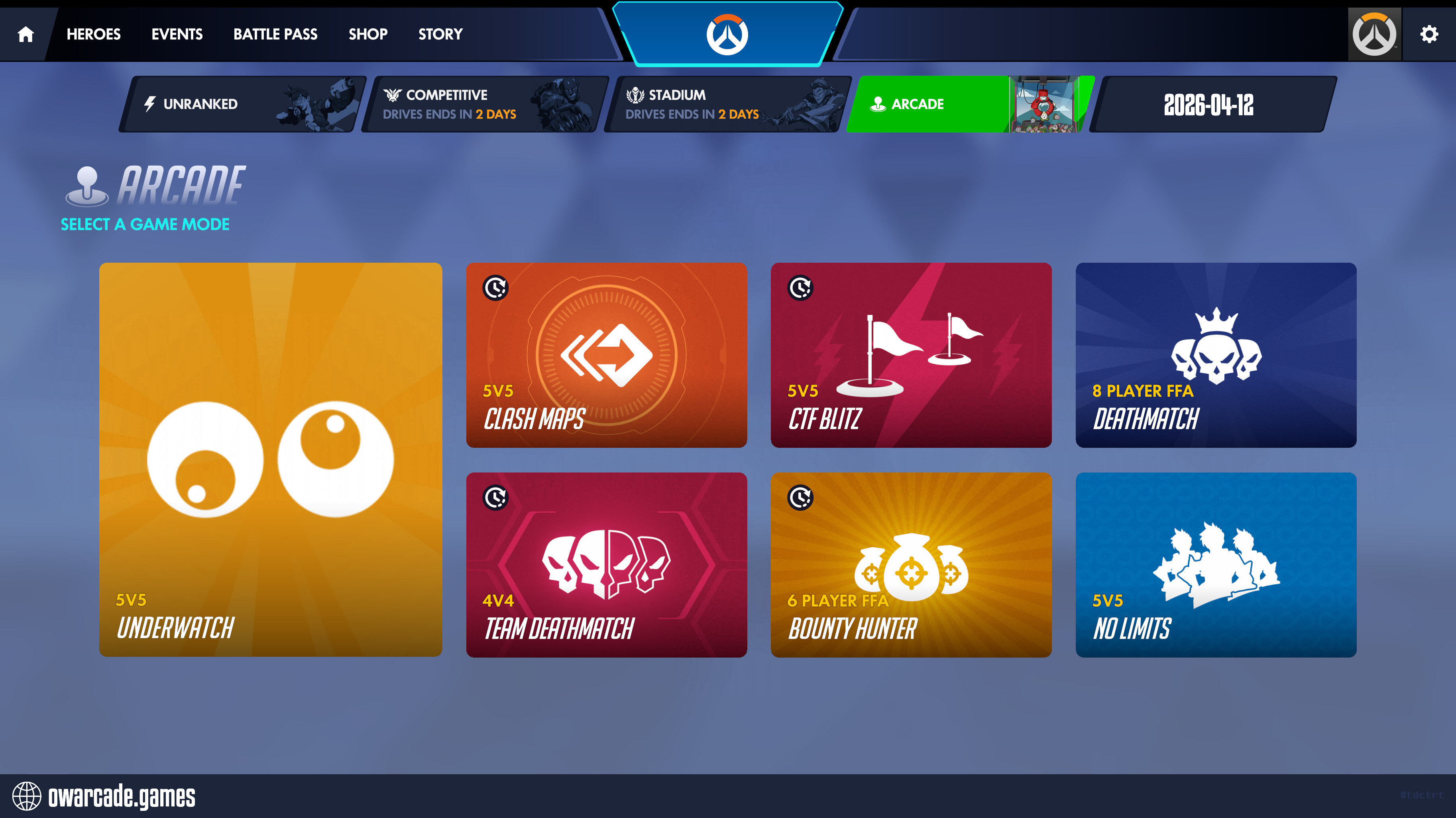 Arcade Games 2026-04-12