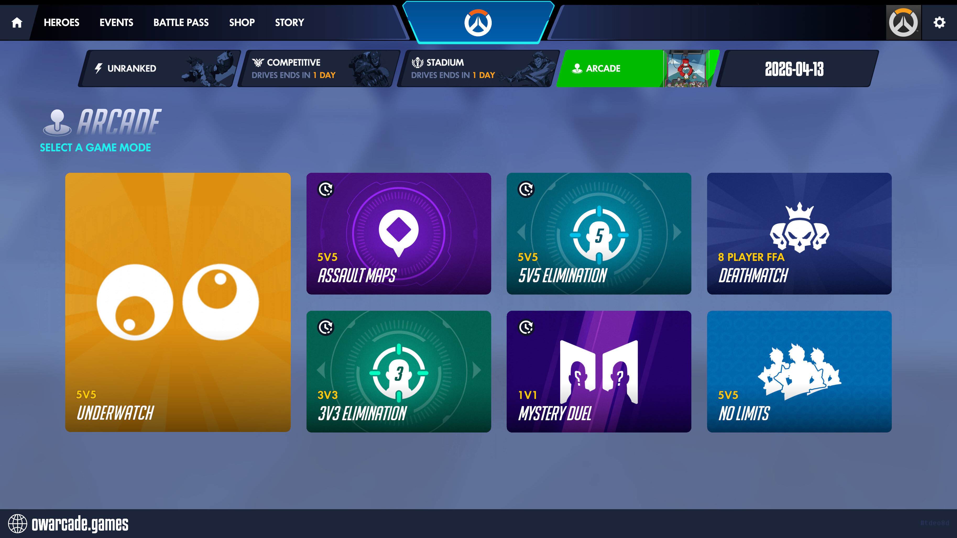 Arcade Games 2026-04-13